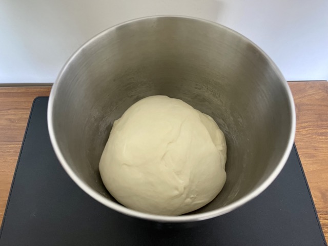 Marshall 牛奶饅頭-麵糰發酵膨脹約至二倍大。